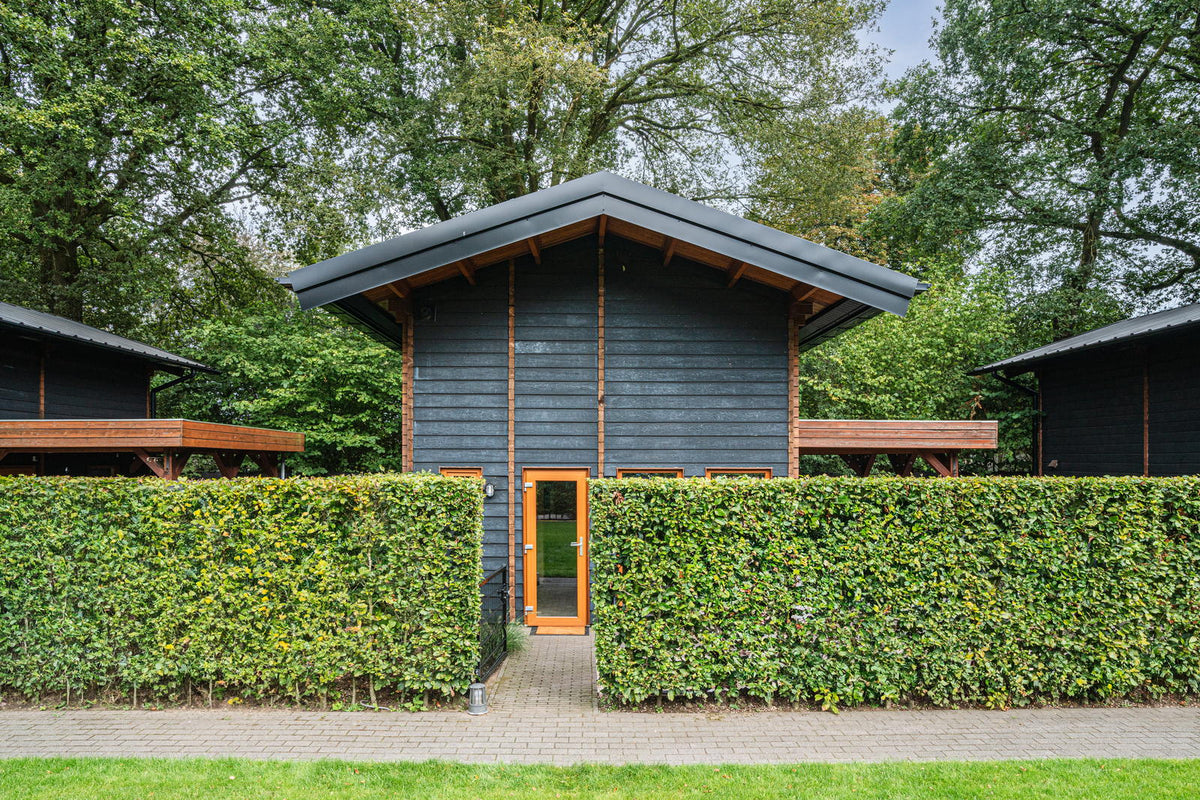 (6) Huisdiervriendelijke Wellness Bungalow 4-persoons met Jacuzzi, Sauna, IJsbad en BBQ